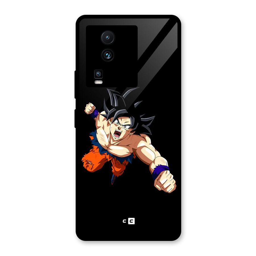 Fighting Goku Glass Back Case for Vivo iQOO Neo 7