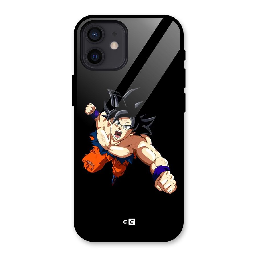 Fighting Goku Glass Back Case for iPhone 12