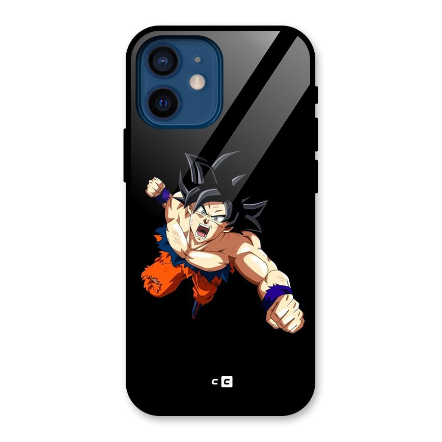 Fighting Goku Glass Back Case for iPhone 12 Mini