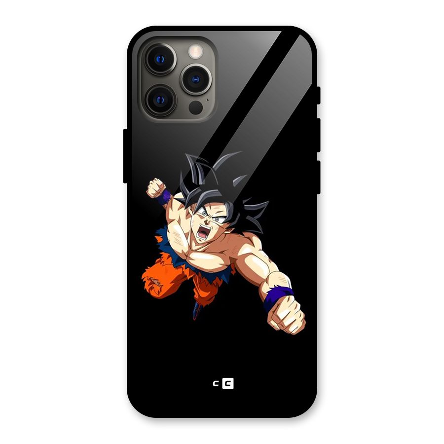 Fighting Goku Glass Back Case for iPhone 12 Pro Max