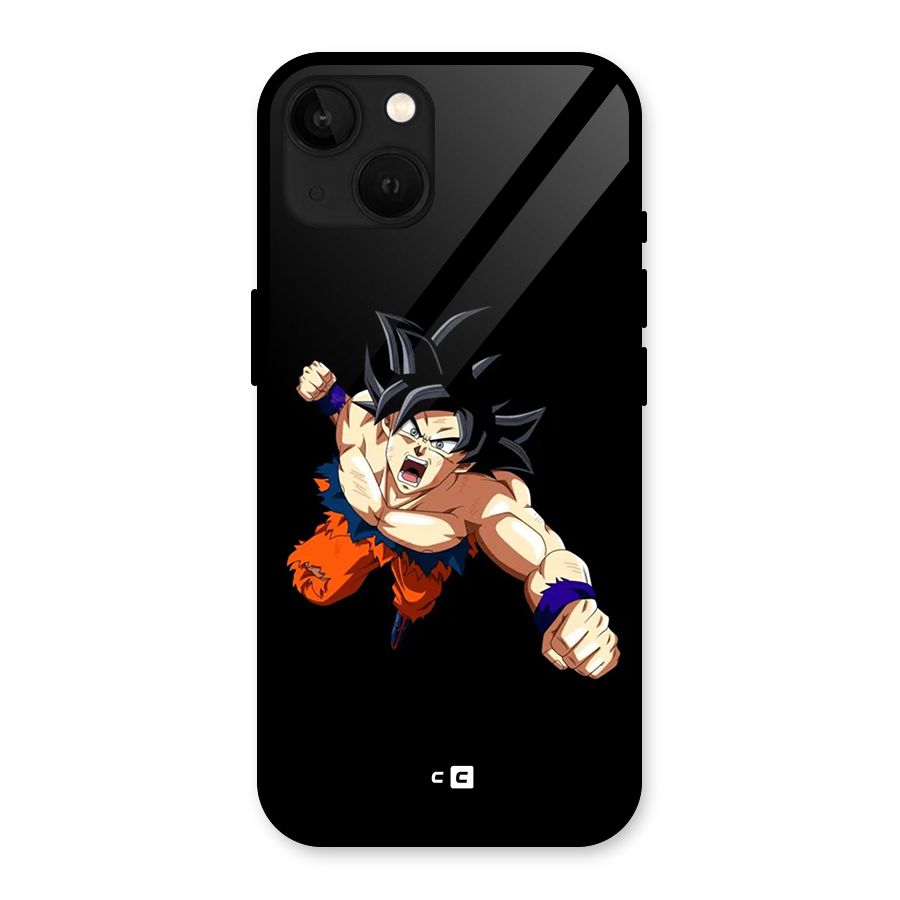 Fighting Goku Glass Back Case for iPhone 13