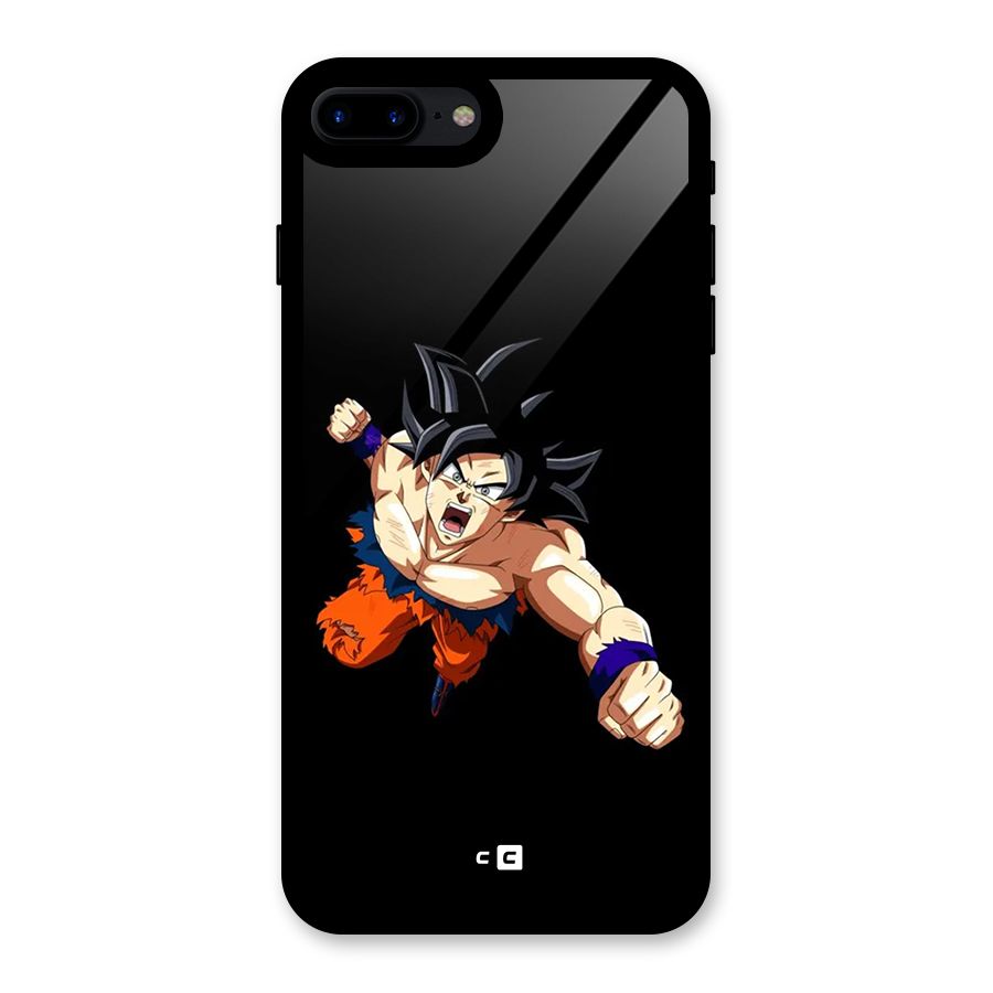 Fighting Goku Glass Back Case for iPhone 8 Plus