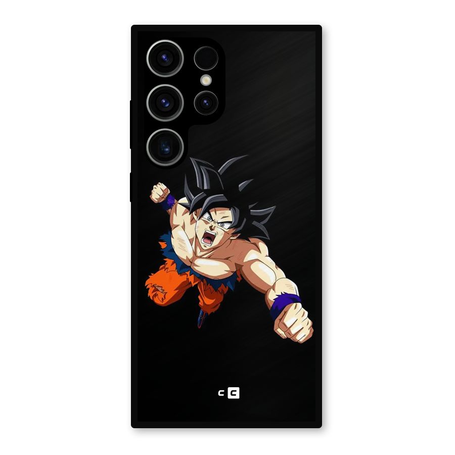 Fighting Goku Metal Back Case for Galaxy S23 Ultra
