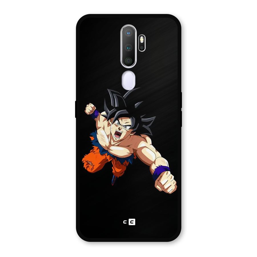 Fighting Goku Metal Back Case for Oppo A5 (2020)
