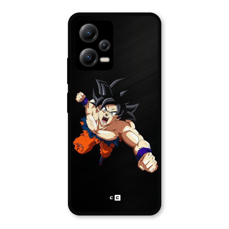 Fighting Goku Metal Back Case for Poco X5