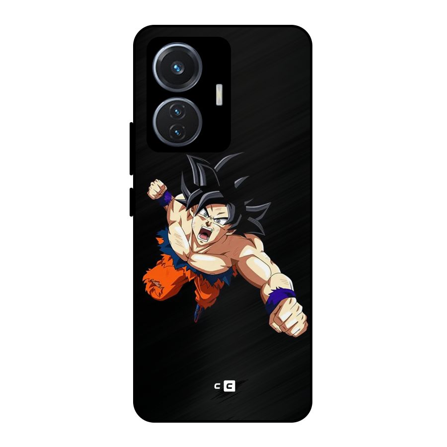 Fighting Goku Metal Back Case for Vivo T1 44W