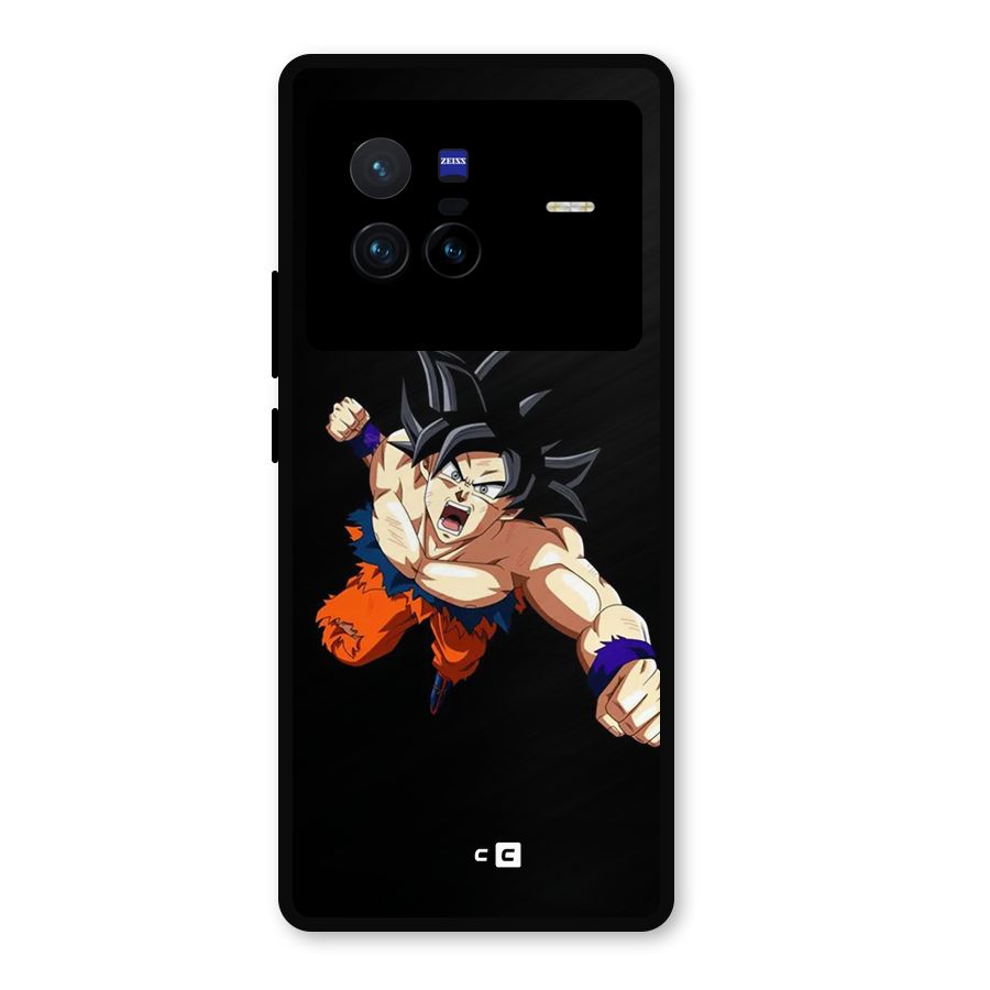 Fighting Goku Metal Back Case for Vivo X80