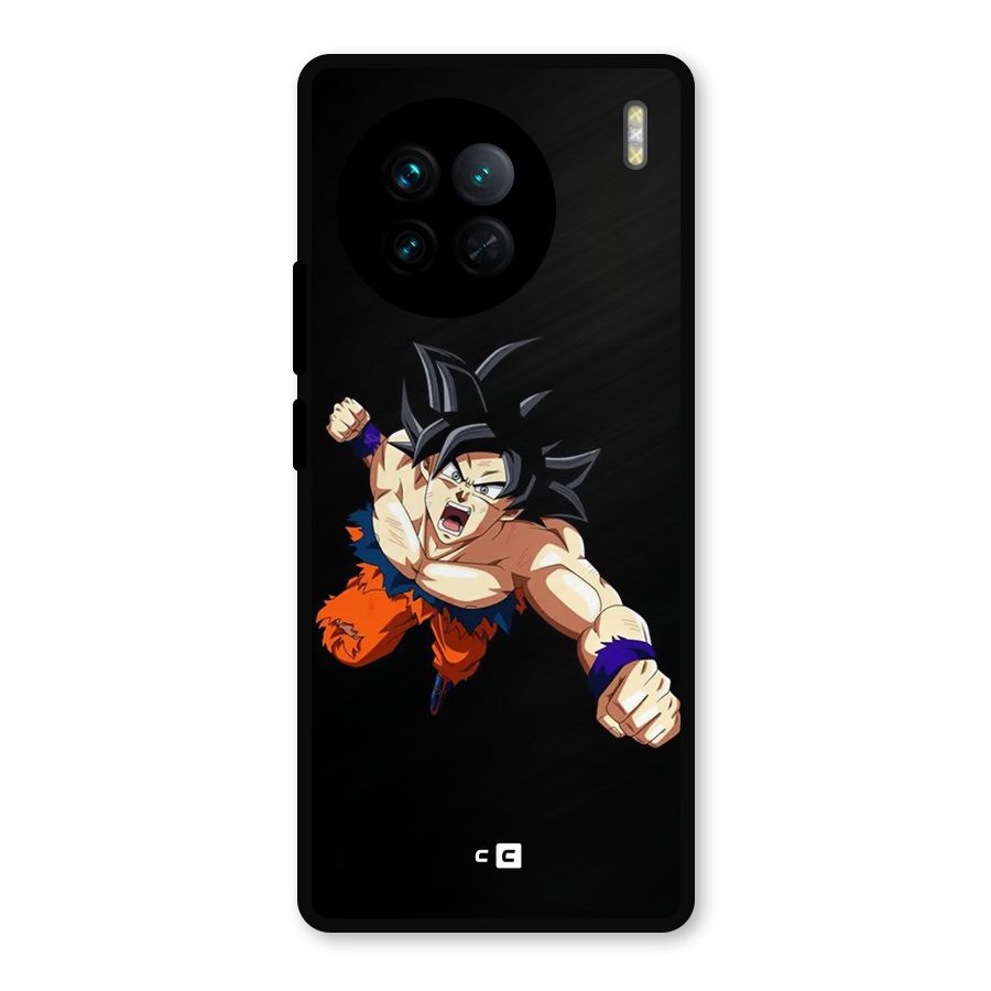 Fighting Goku Metal Back Case for Vivo X90