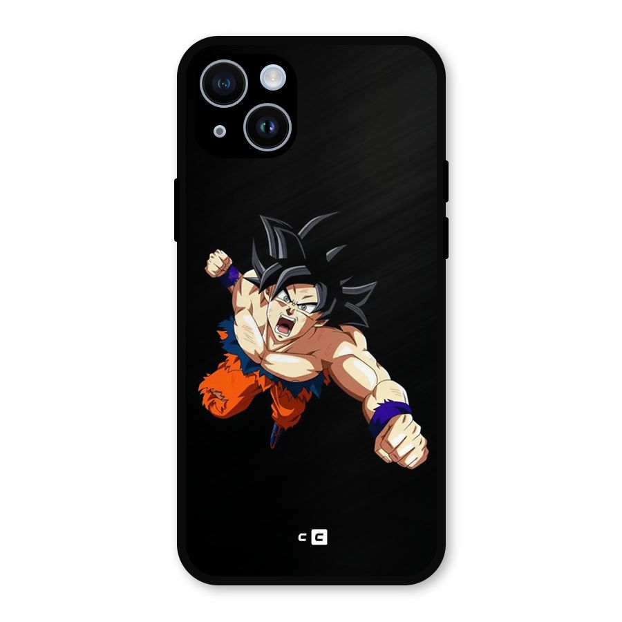 Fighting Goku Metal Back Case for iPhone 14