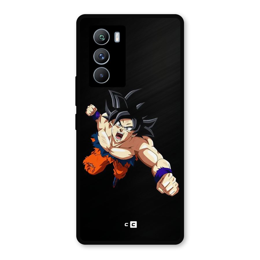 Fighting Goku Metal Back Case for iQOO 9 SE
