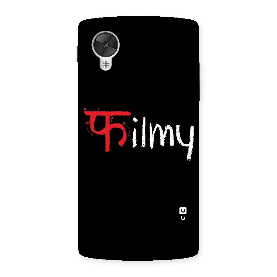 Filmy Back Case for Google Nexsus 5