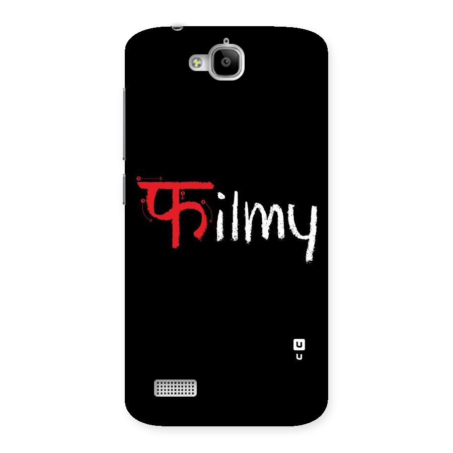 Filmy Back Case for Honor Holly