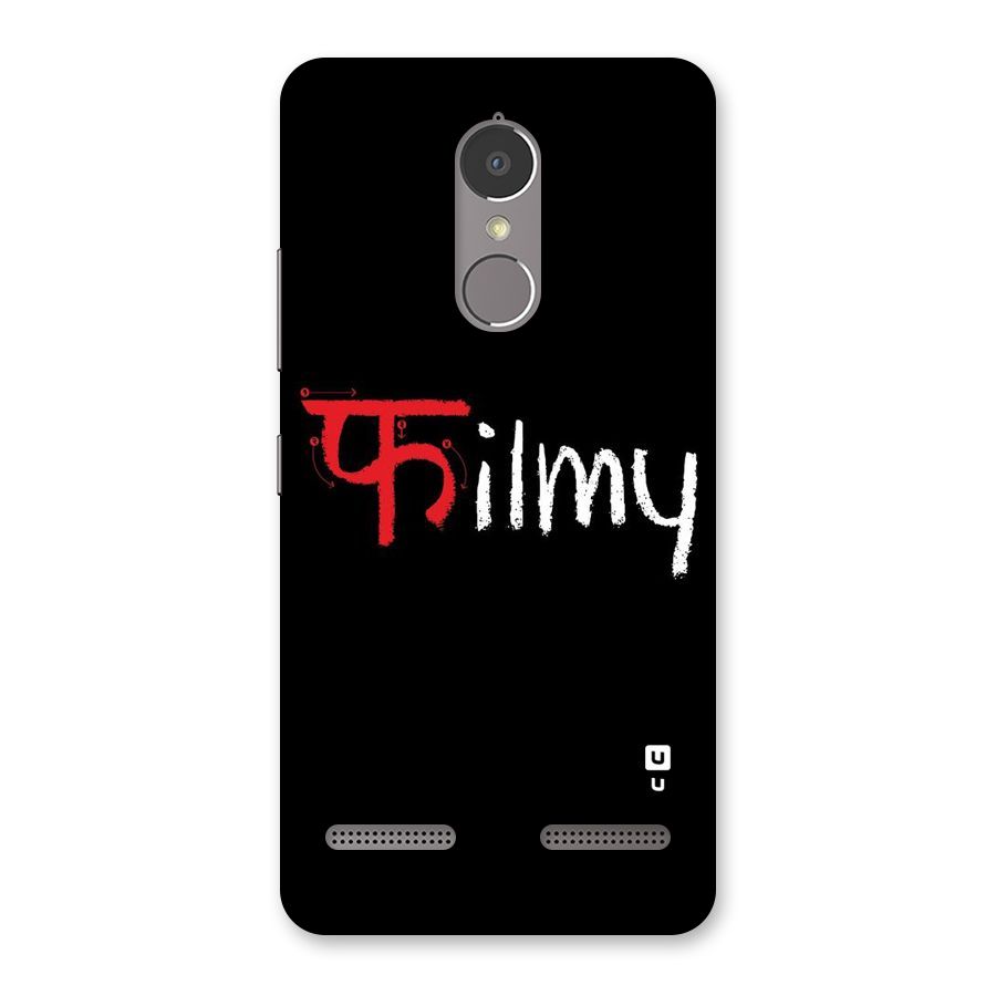 Filmy Back Case for Lenovo K6 Power