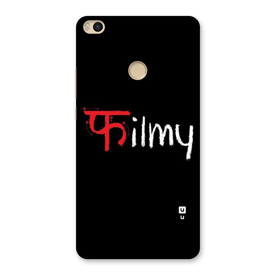 Filmy Back Case for Mi Max 2