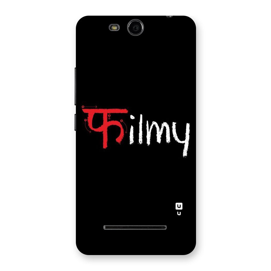 Filmy Back Case for Micromax Canvas Juice 3 Q392