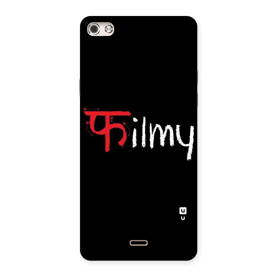 Filmy Back Case for Micromax Canvas Silver 5