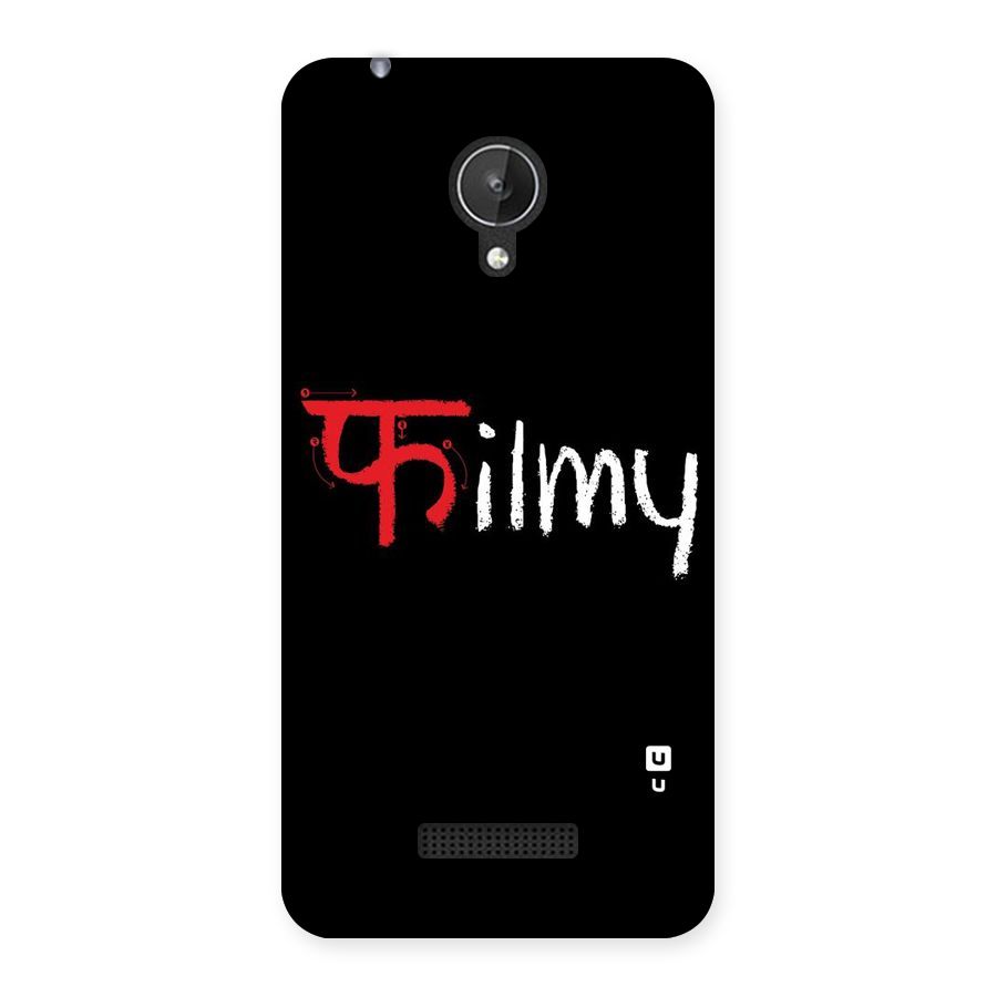 Filmy Back Case for Micromax Canvas Spark Q380
