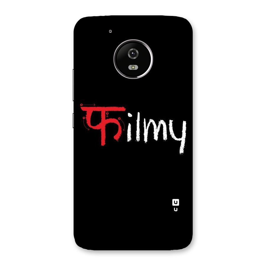 Filmy Back Case for Moto G5