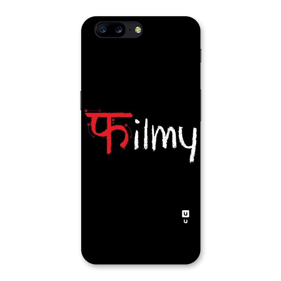 Filmy Back Case for OnePlus 5