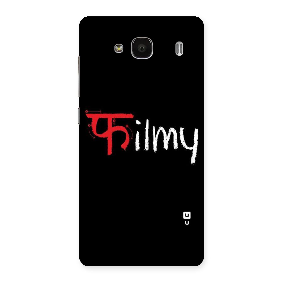 Filmy Back Case for Redmi 2 Prime