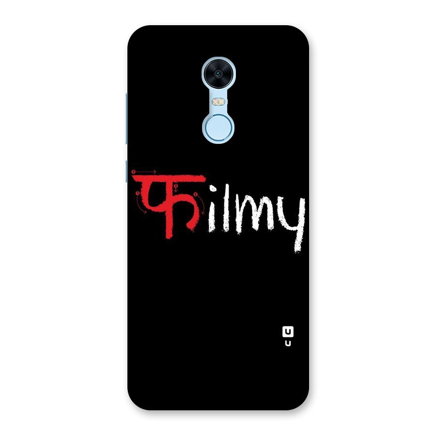 Filmy Back Case for Redmi Note 5