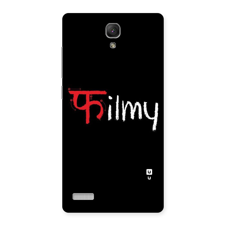 Filmy Back Case for Redmi Note Prime