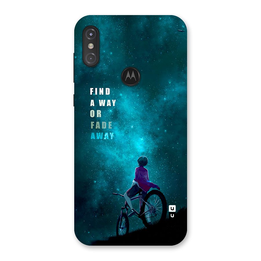 Find Your Way Back Case for Motorola One Power