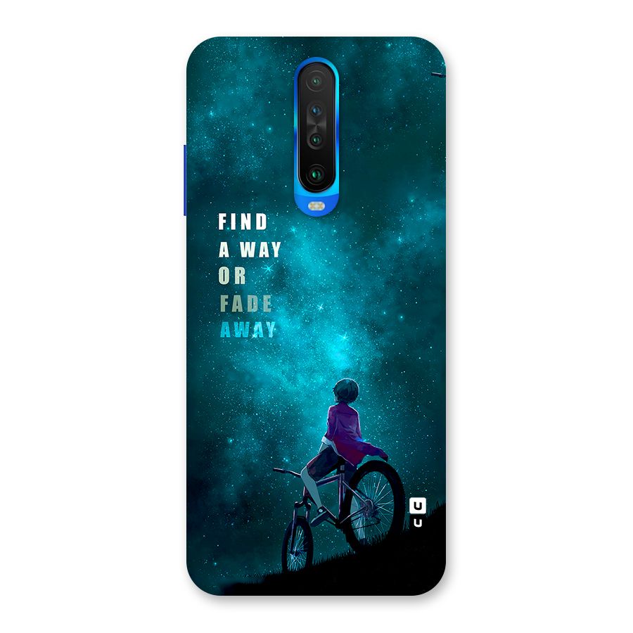 Find Your Way Back Case for Poco X2