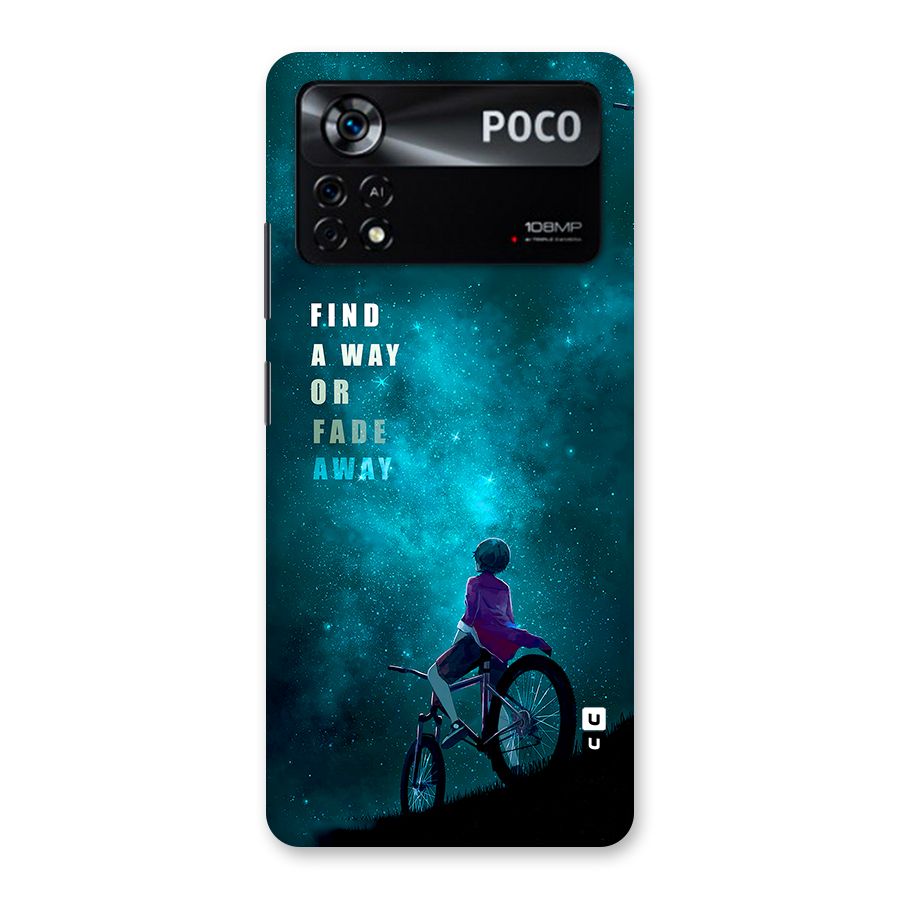 Find Your Way Back Case for Poco X4 Pro 5G