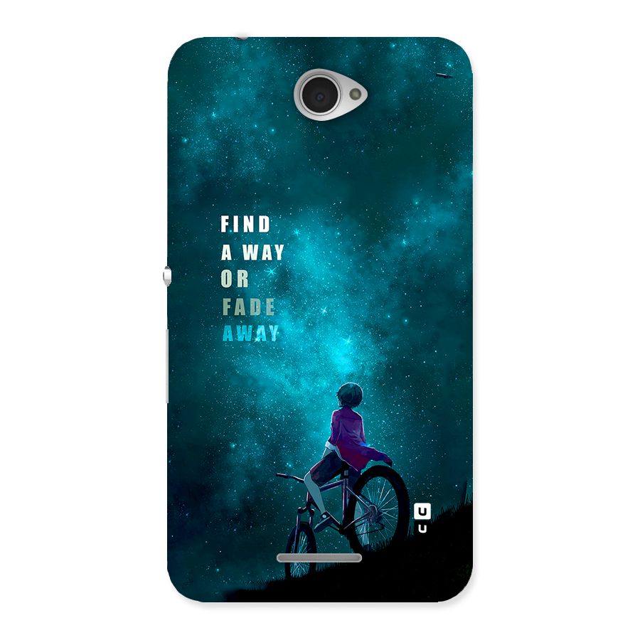 Find Your Way Back Case for Xperia E4