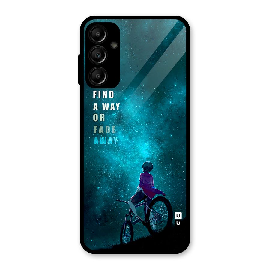 Find Your Way Glass Back Case for Galaxy A14 5G