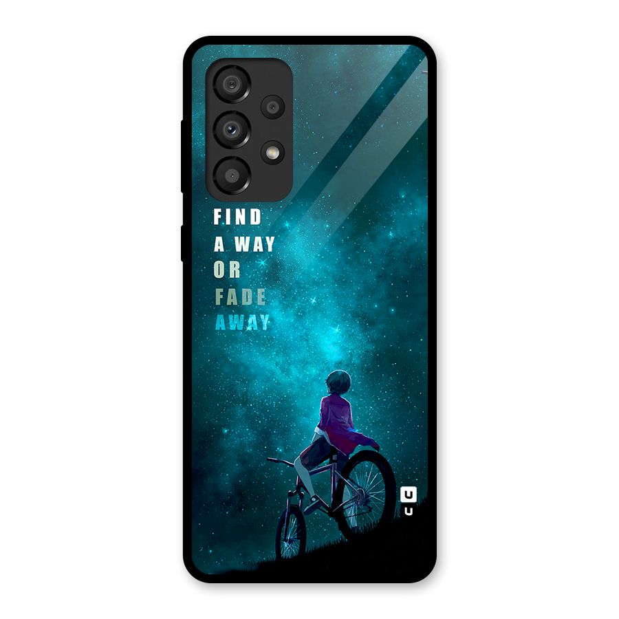 Find Your Way Glass Back Case for Galaxy A33 5G