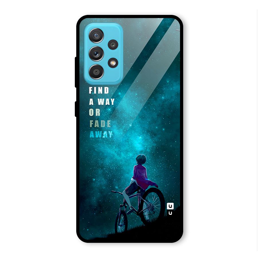 Find Your Way Glass Back Case for Galaxy A52