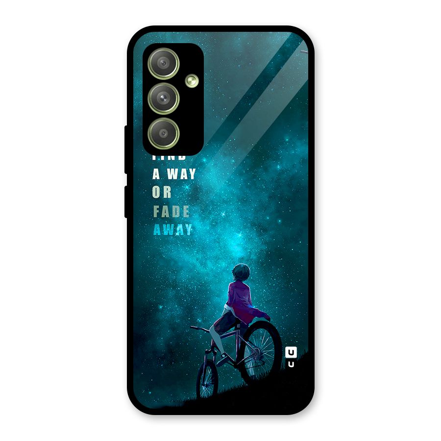 Find Your Way Glass Back Case for Galaxy A54