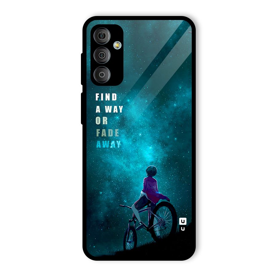 Find Your Way Glass Back Case for Galaxy F23
