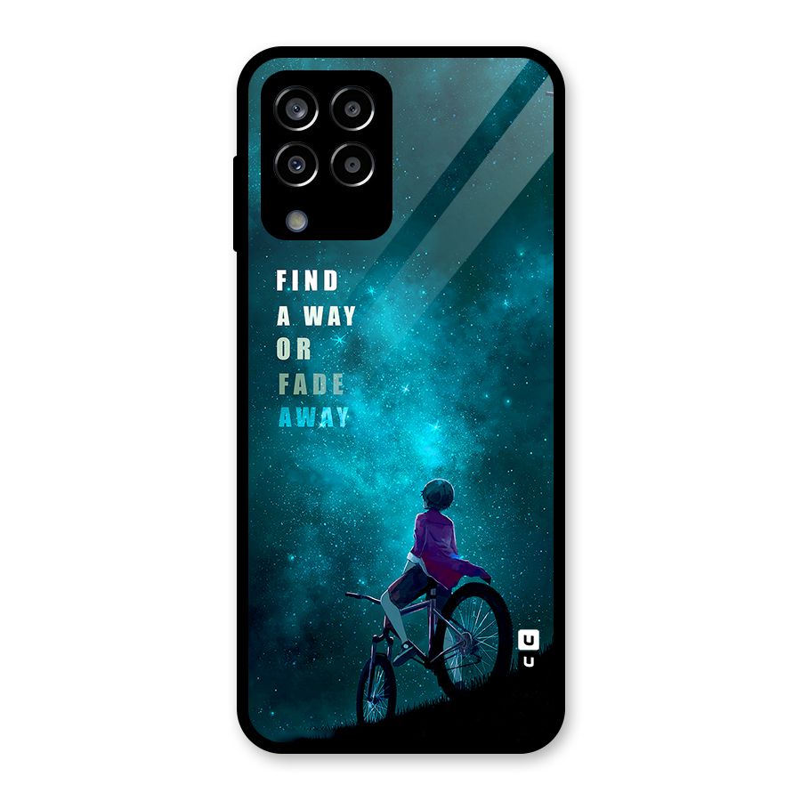 Find Your Way Glass Back Case for Galaxy M33