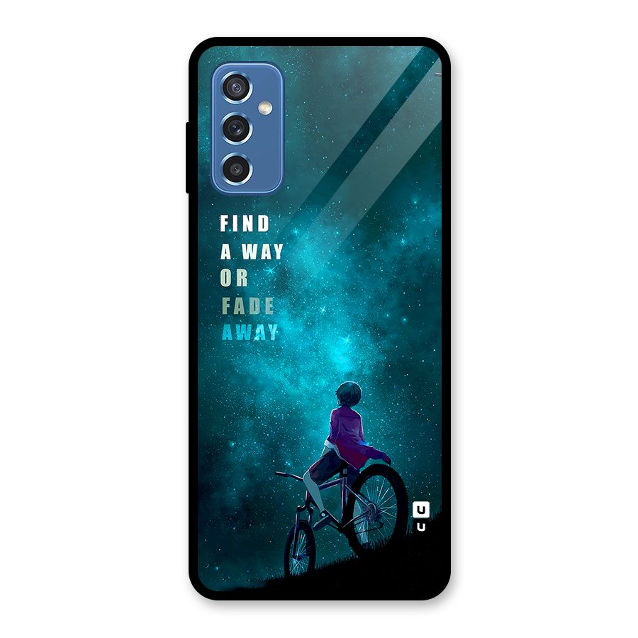 Find Your Way Glass Back Case for Galaxy M52 5G