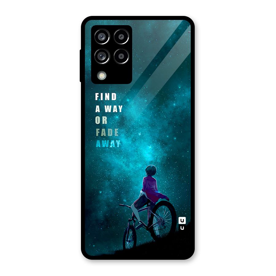 Find Your Way Glass Back Case for Galaxy M53 5G