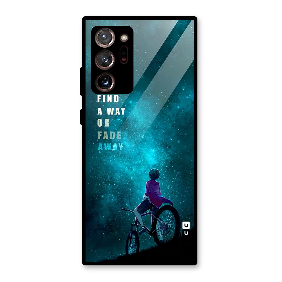 Find Your Way Glass Back Case for Galaxy Note 20 Ultra