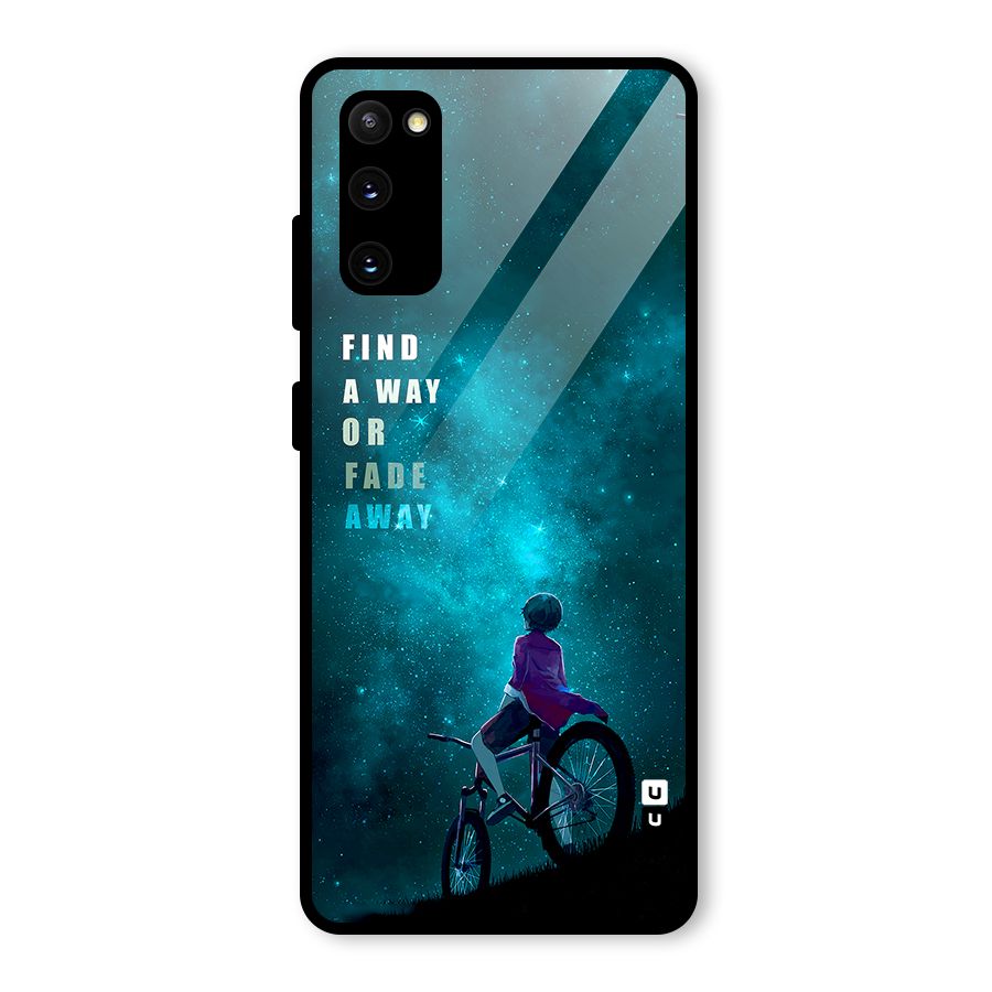 Find Your Way Glass Back Case for Galaxy S20 FE 5G