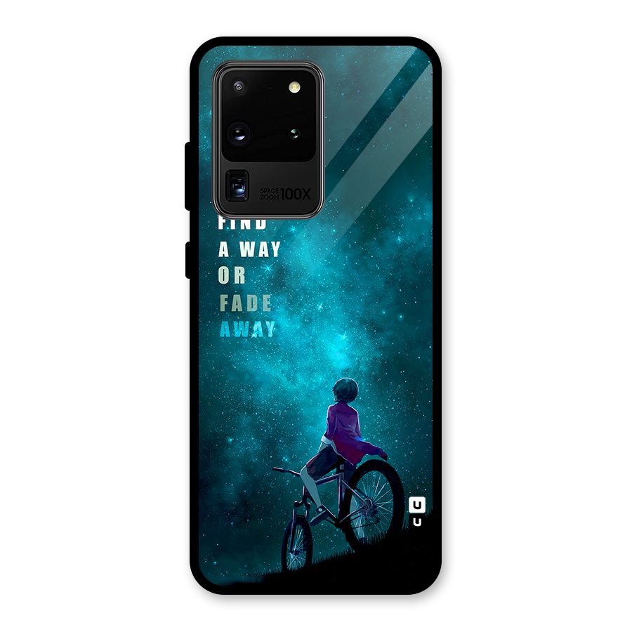 Find Your Way Glass Back Case for Galaxy S20 Ultra