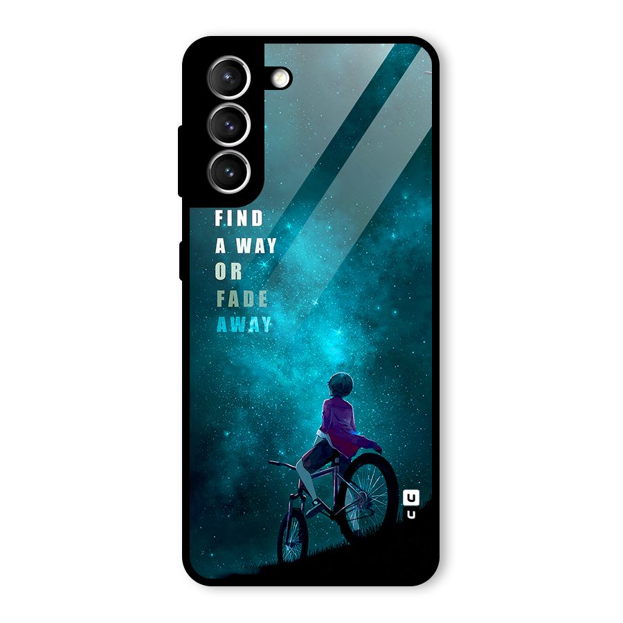 Find Your Way Glass Back Case for Galaxy S21 5G
