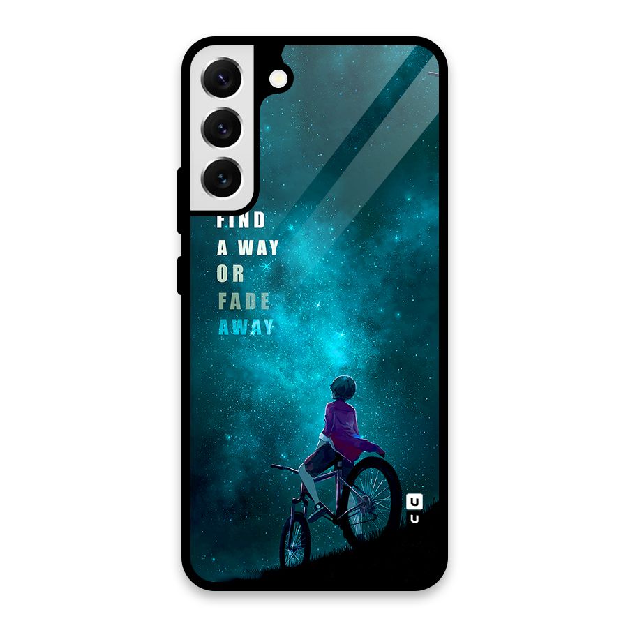 Find Your Way Glass Back Case for Galaxy S22 Plus 5G