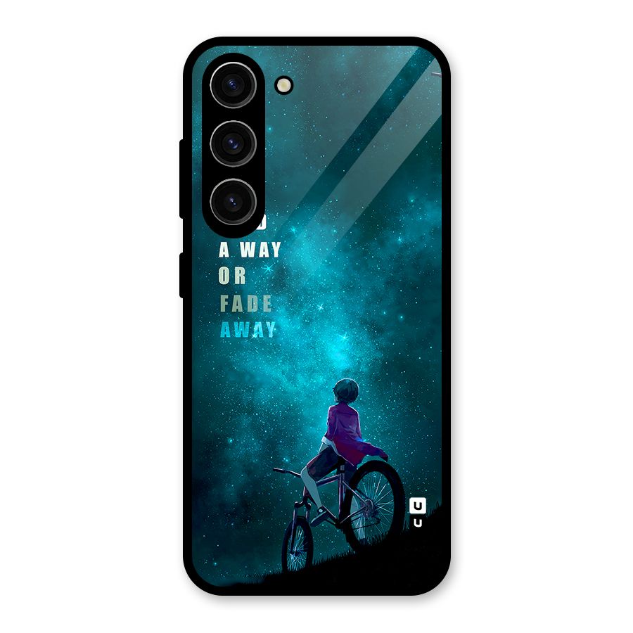 Find Your Way Glass Back Case for Galaxy S23