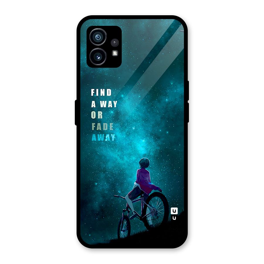 Find Your Way Glass Back Case for Nothing Phone 1