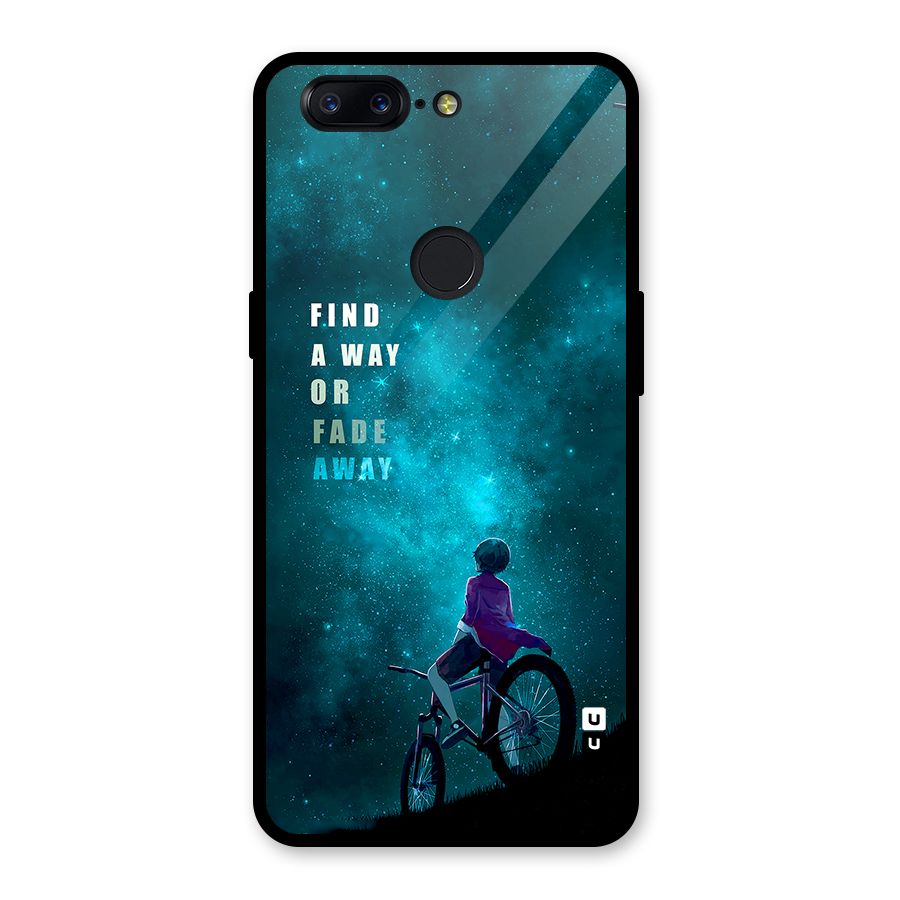 Find Your Way Glass Back Case for OnePlus 5T