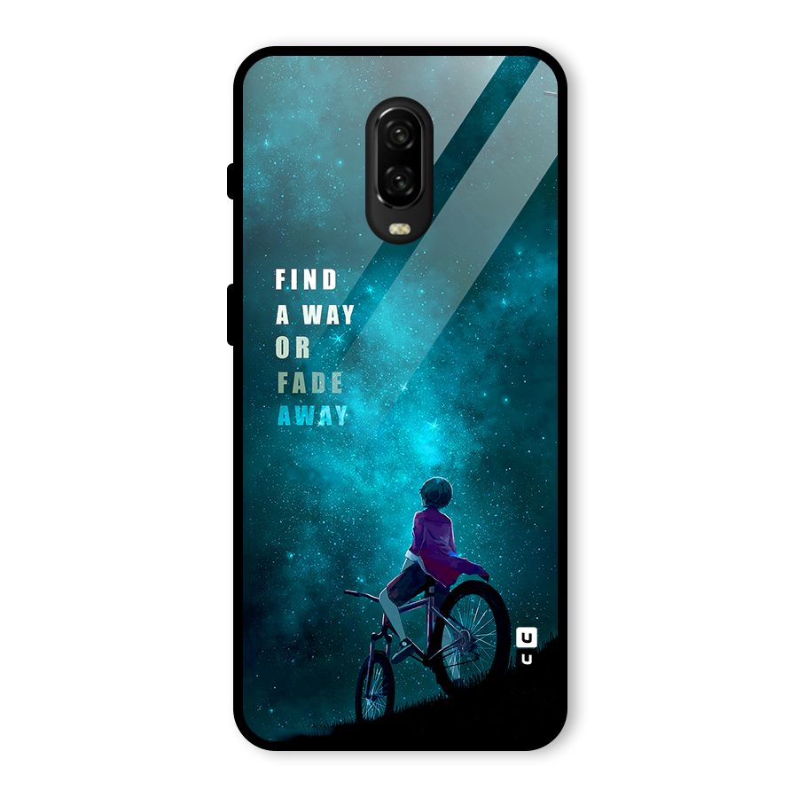Find Your Way Glass Back Case for OnePlus 6T