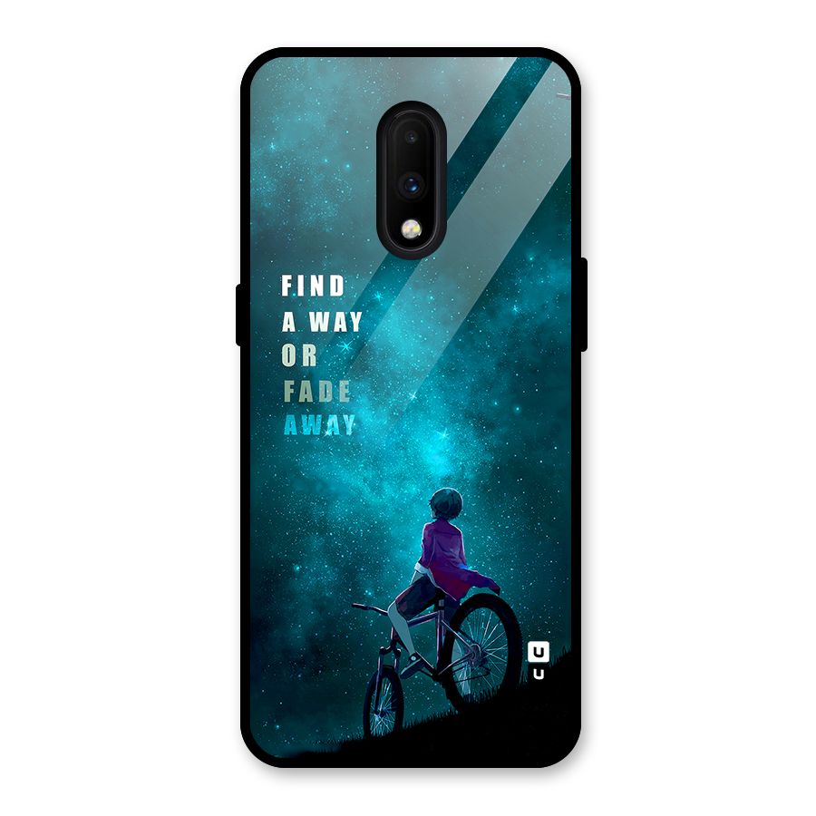 Find Your Way Glass Back Case for OnePlus 7