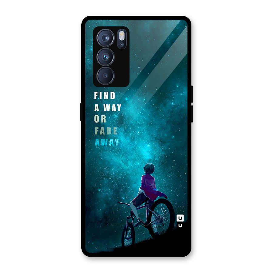 Find Your Way Glass Back Case for Oppo Reno6 Pro 5G