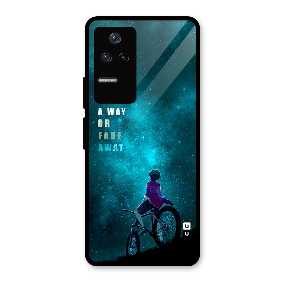 Find Your Way Glass Back Case for Poco F4 5G